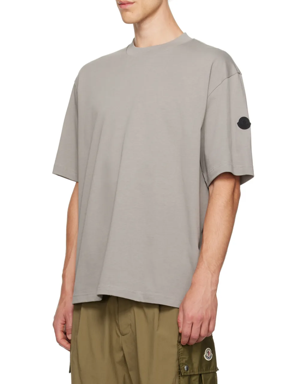 Logo Patch Crewneck T-Shirt