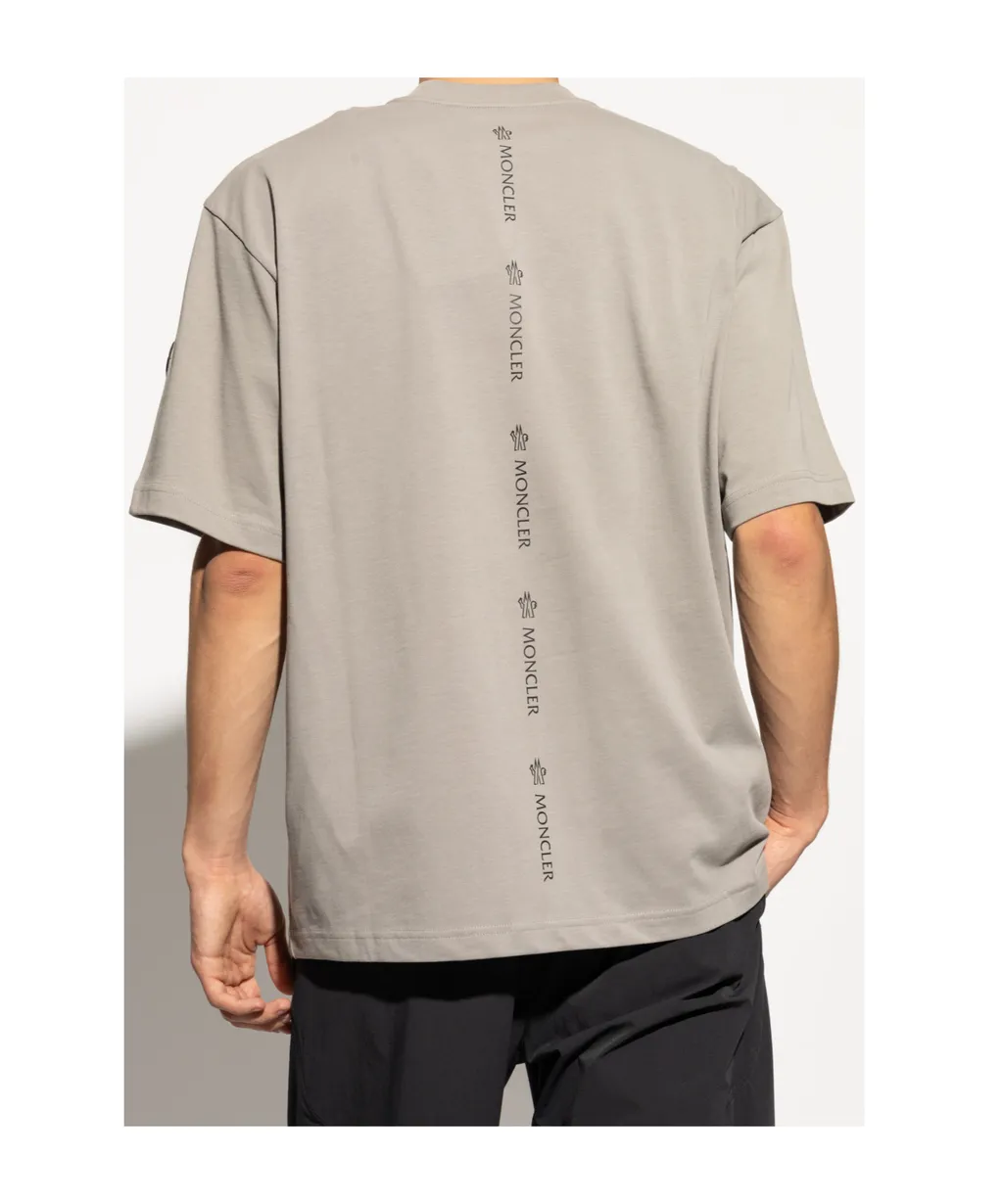 Logo Patch Crewneck T-Shirt