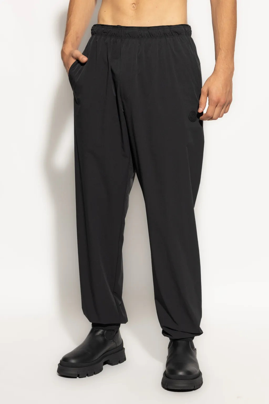 Logo Patch Track Pants