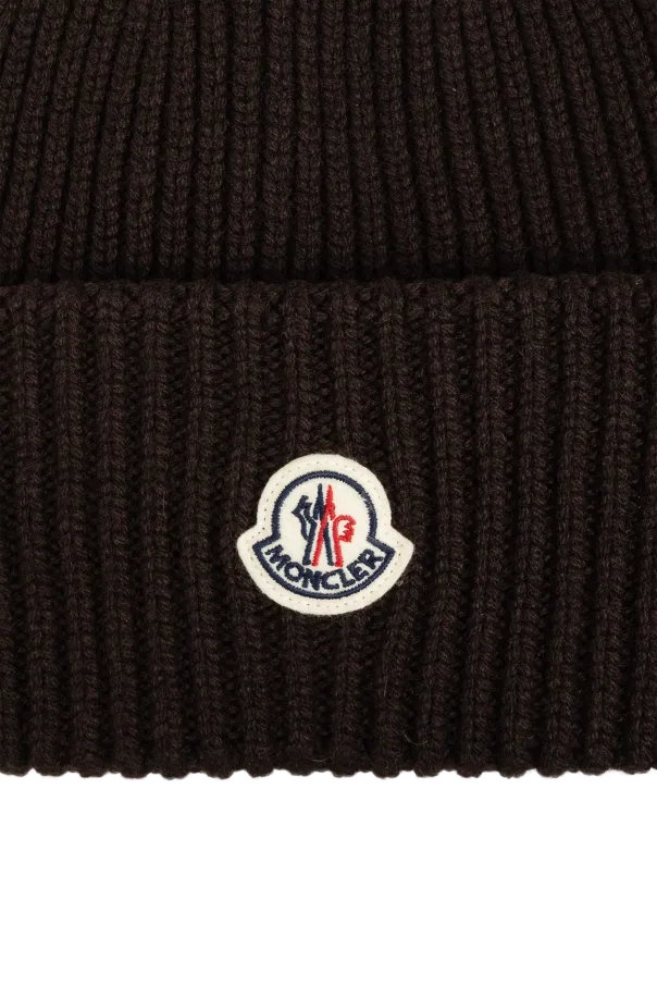Logo Patch Knit Beanie