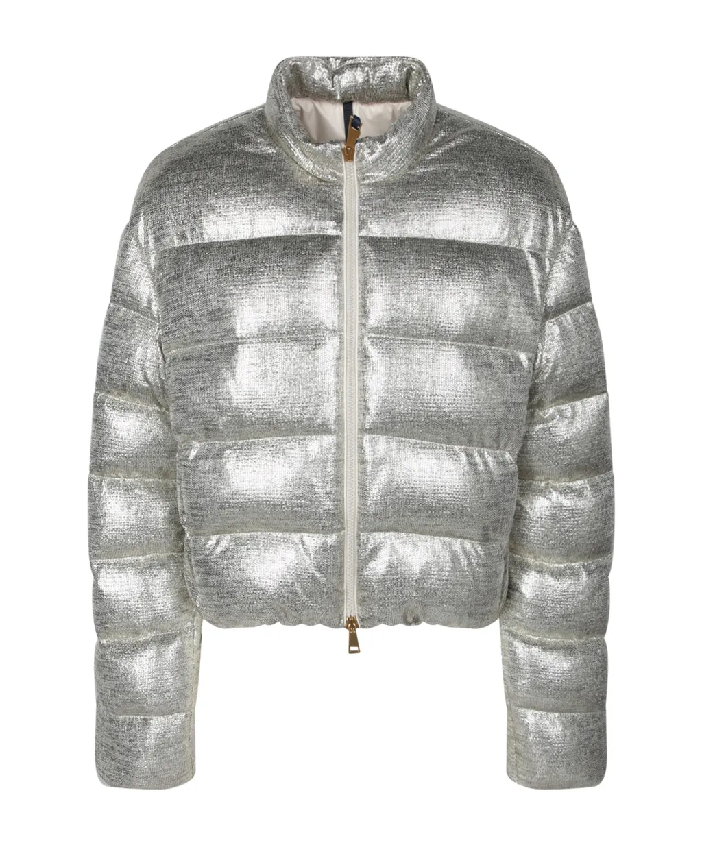 Zip-Up Down Jacket