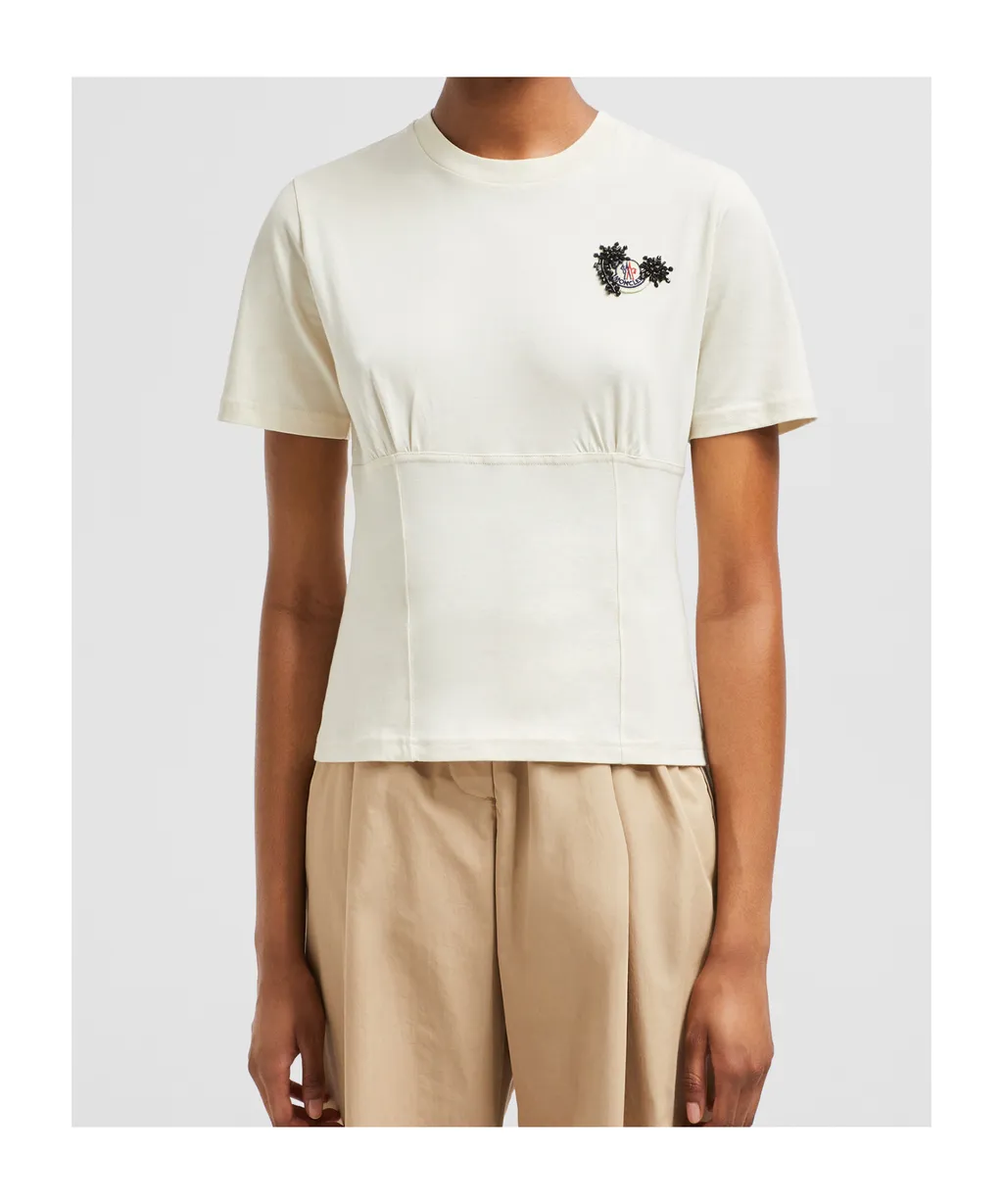 Logo Patch Crewneck T-Shirt