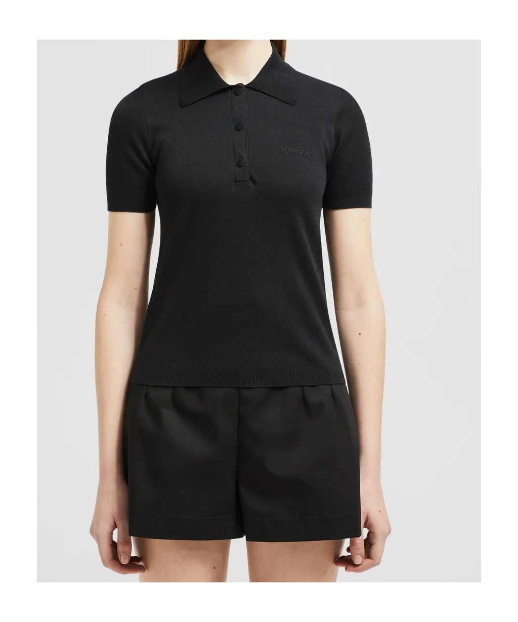 Logo Embroidered Polo Shirt