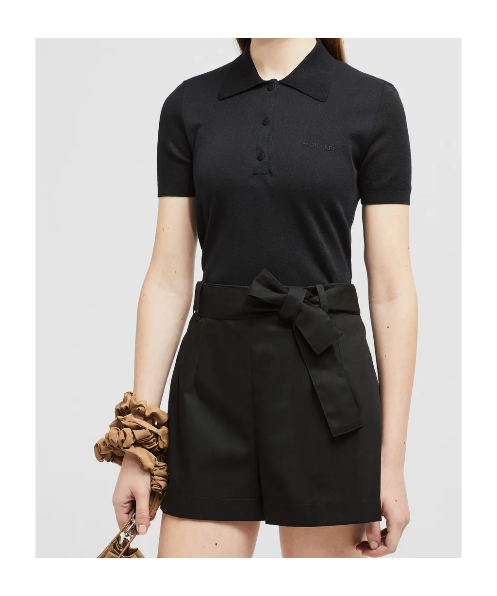 Logo Embroidered Polo Shirt