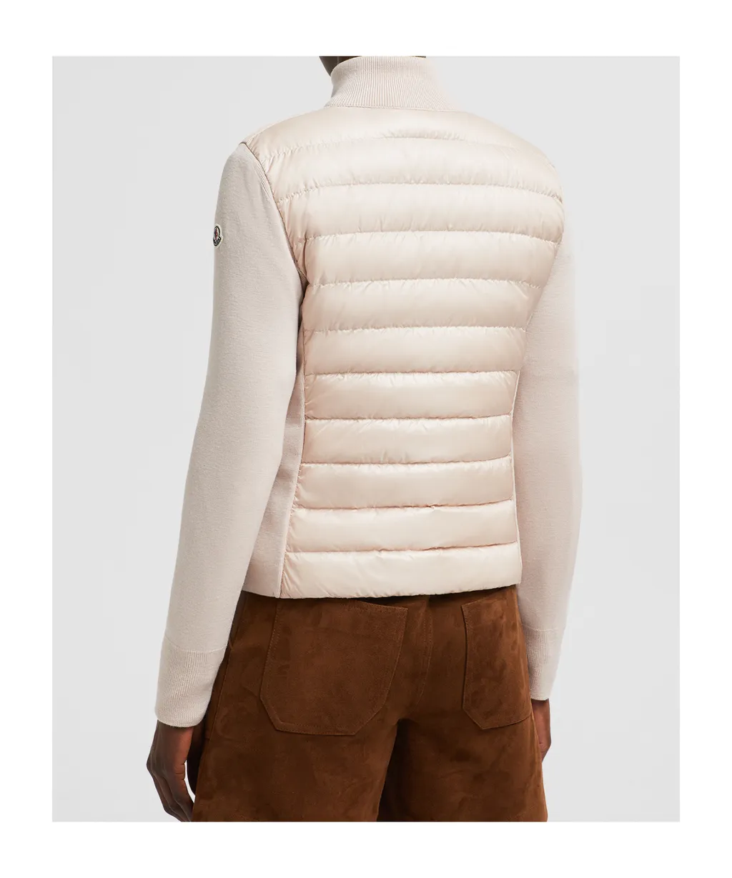 Panneled Zip-Up Padded Jacket