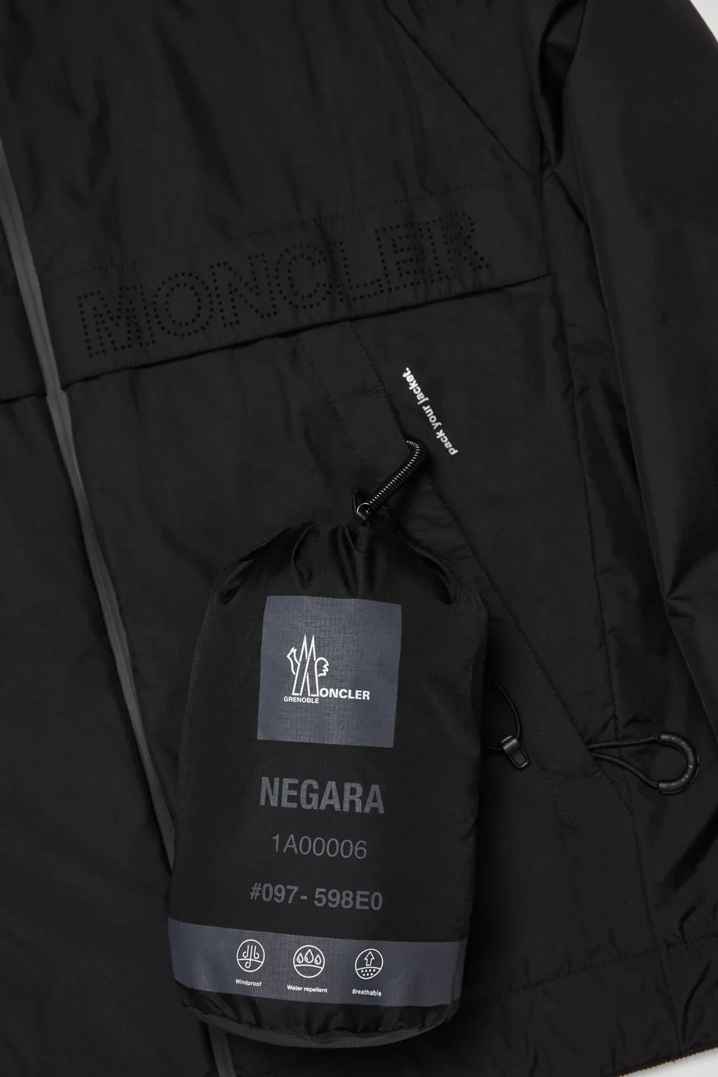 Negara Packable Hooded Windbreaker