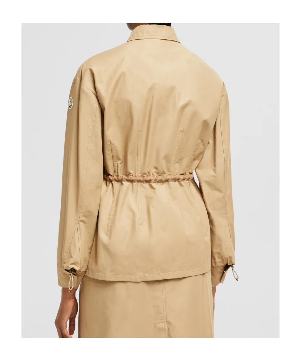 Saulon Drawstring Waist Field Jacket