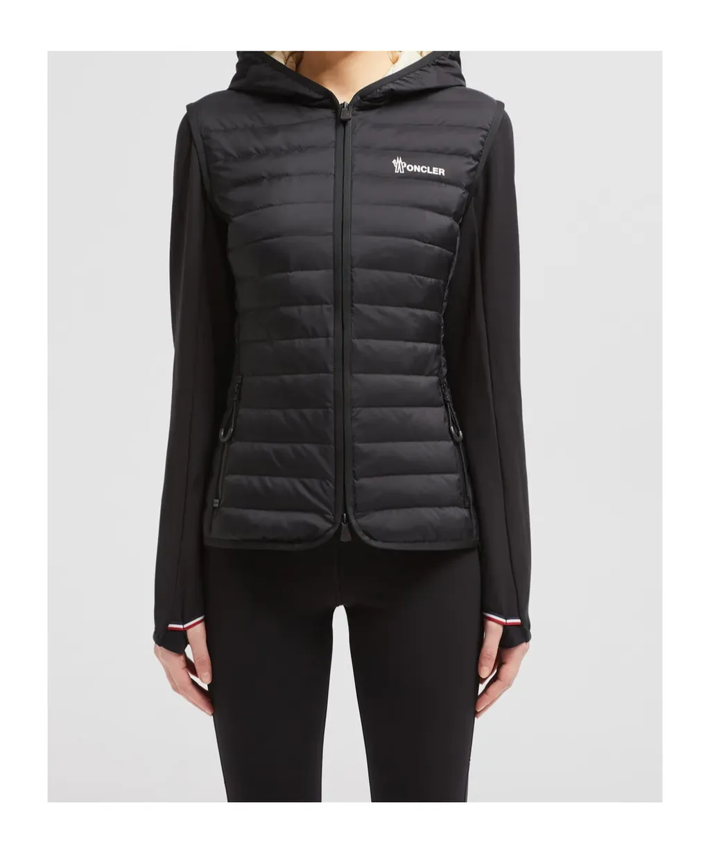 Padded Zip-Up Hoodie