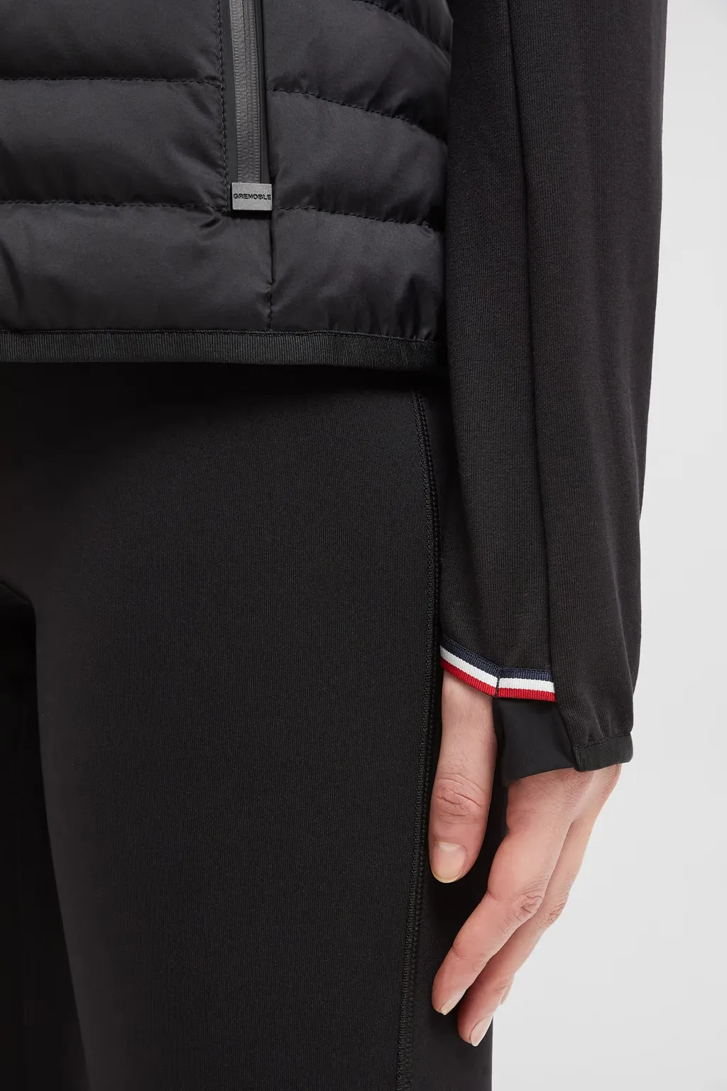 Padded Zip-Up Hoodie