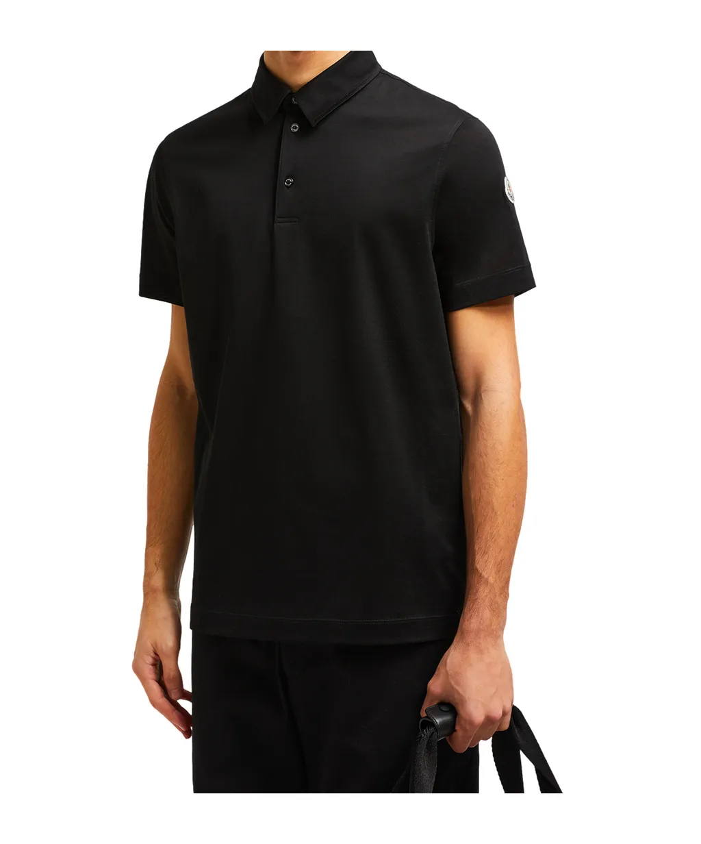 Logo Patch Regular-Fit Polo Shirt