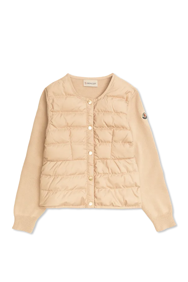 Padded Logo Patch Jacket