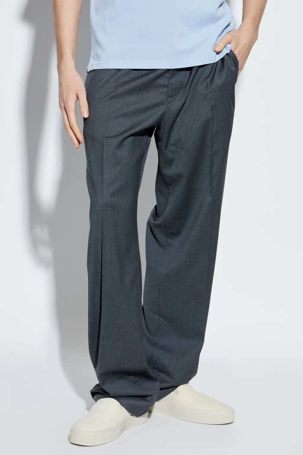 Straight-Leg Trousers