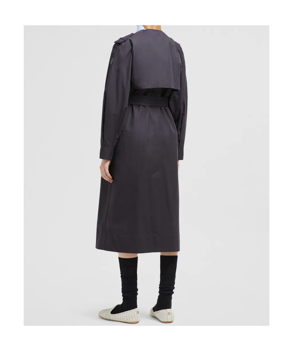 Belted Button-Up Coat
