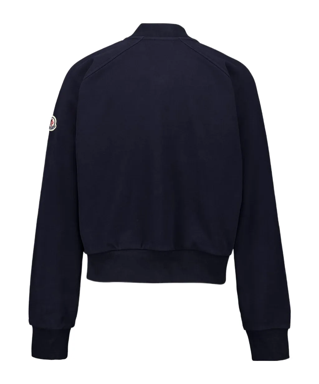 Zipped Bomber Jacket