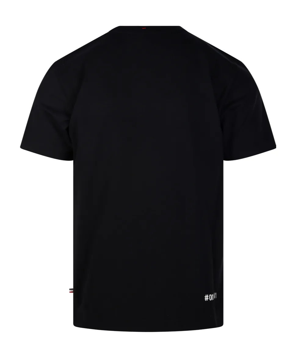 Grenoble Logo Embroidered Crewneck T-Shirt