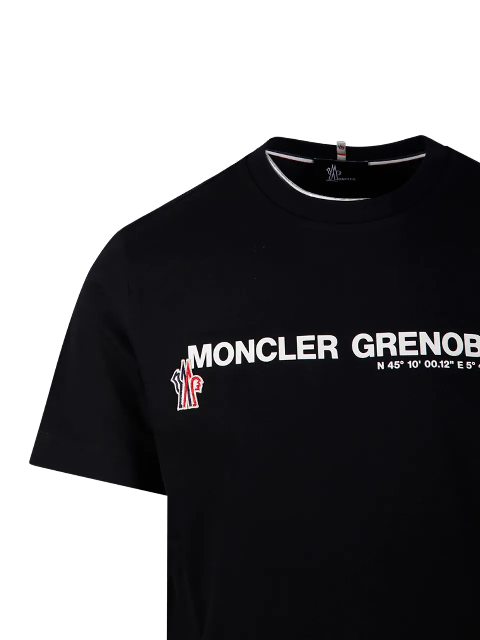 Grenoble Logo Embroidered Crewneck T-Shirt