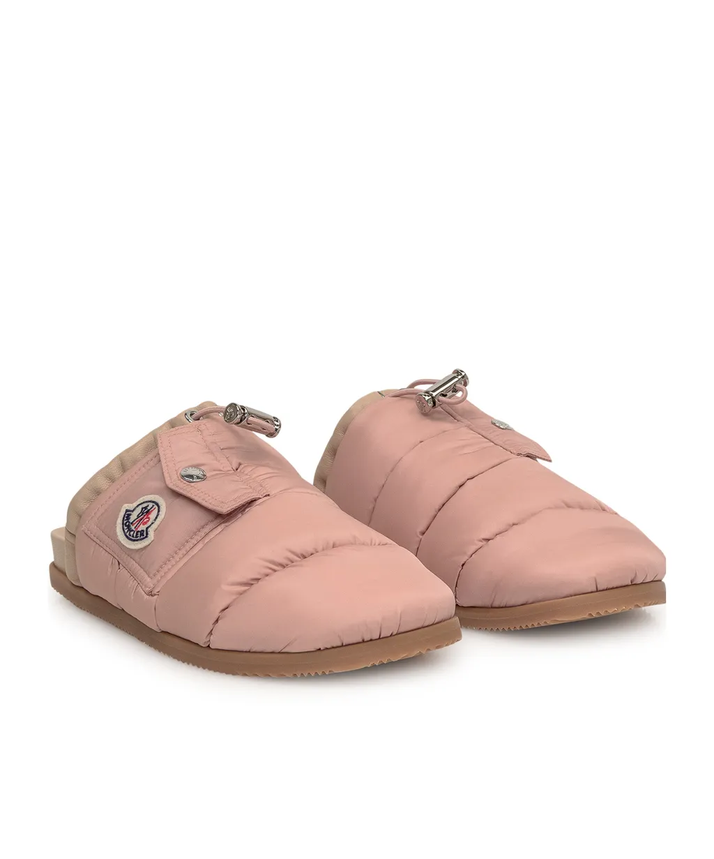 Logo Patch Padded Slippers
