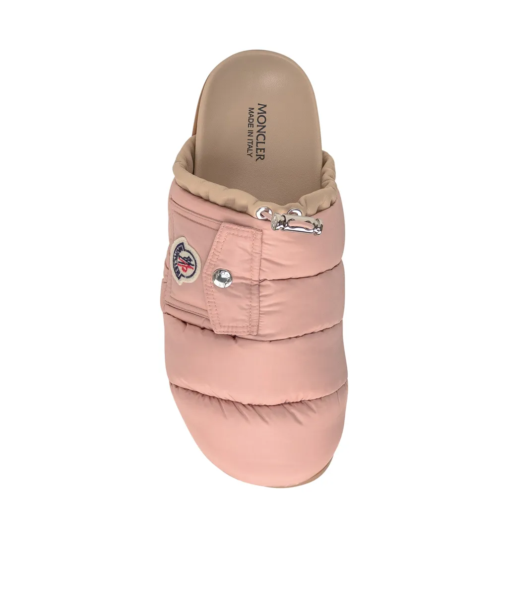 Logo Patch Padded Slippers