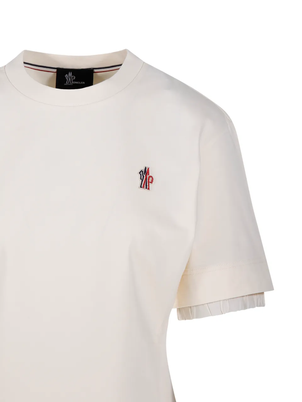 Grenoble Logo Patch Crewneck T-Shirt