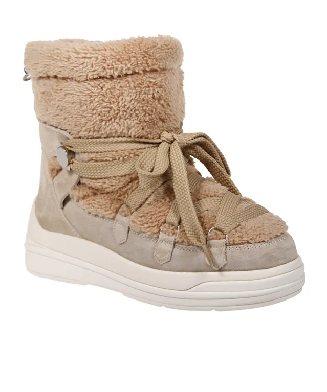Lace-Up Snow Boots