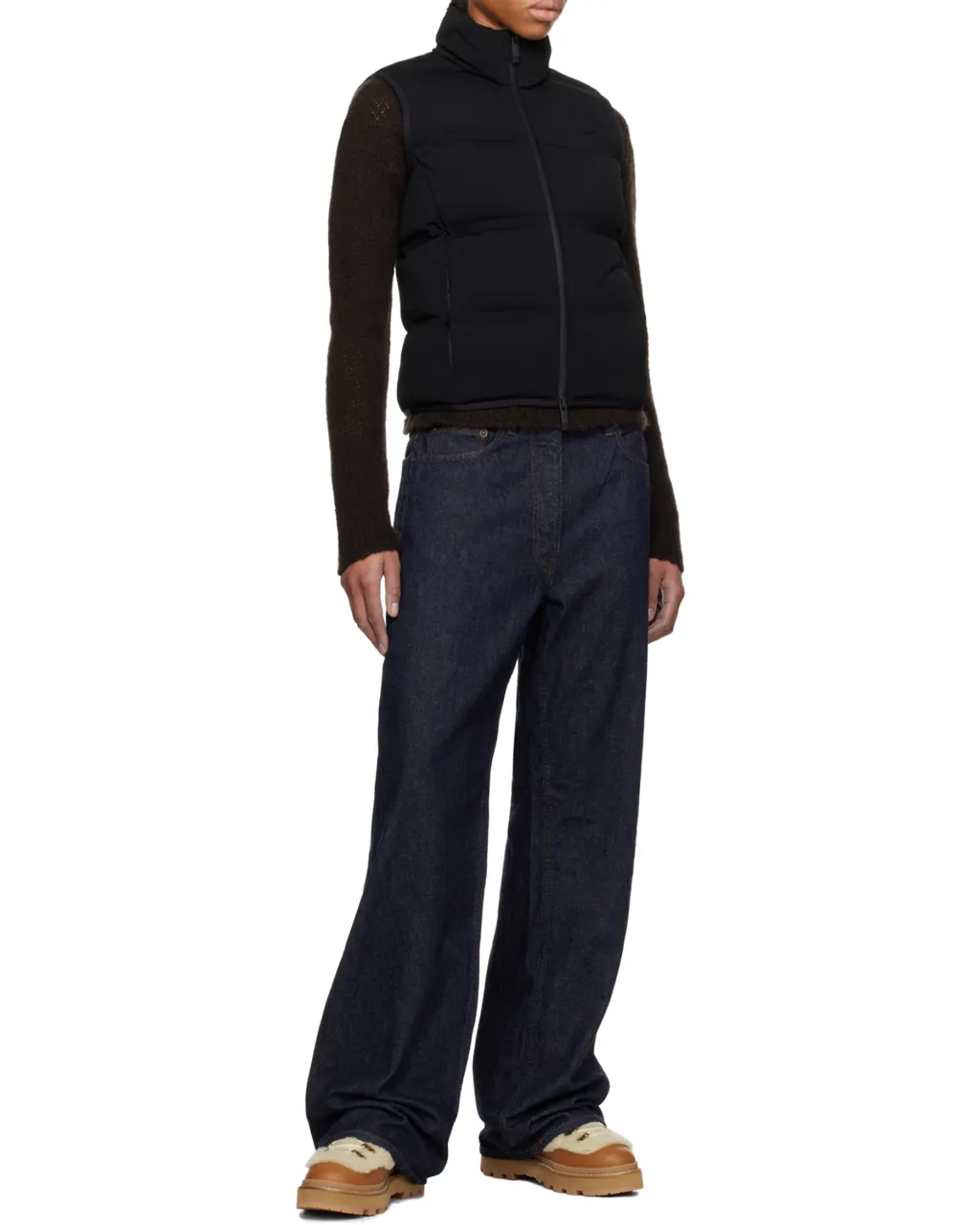 Zipped Padded Gilet