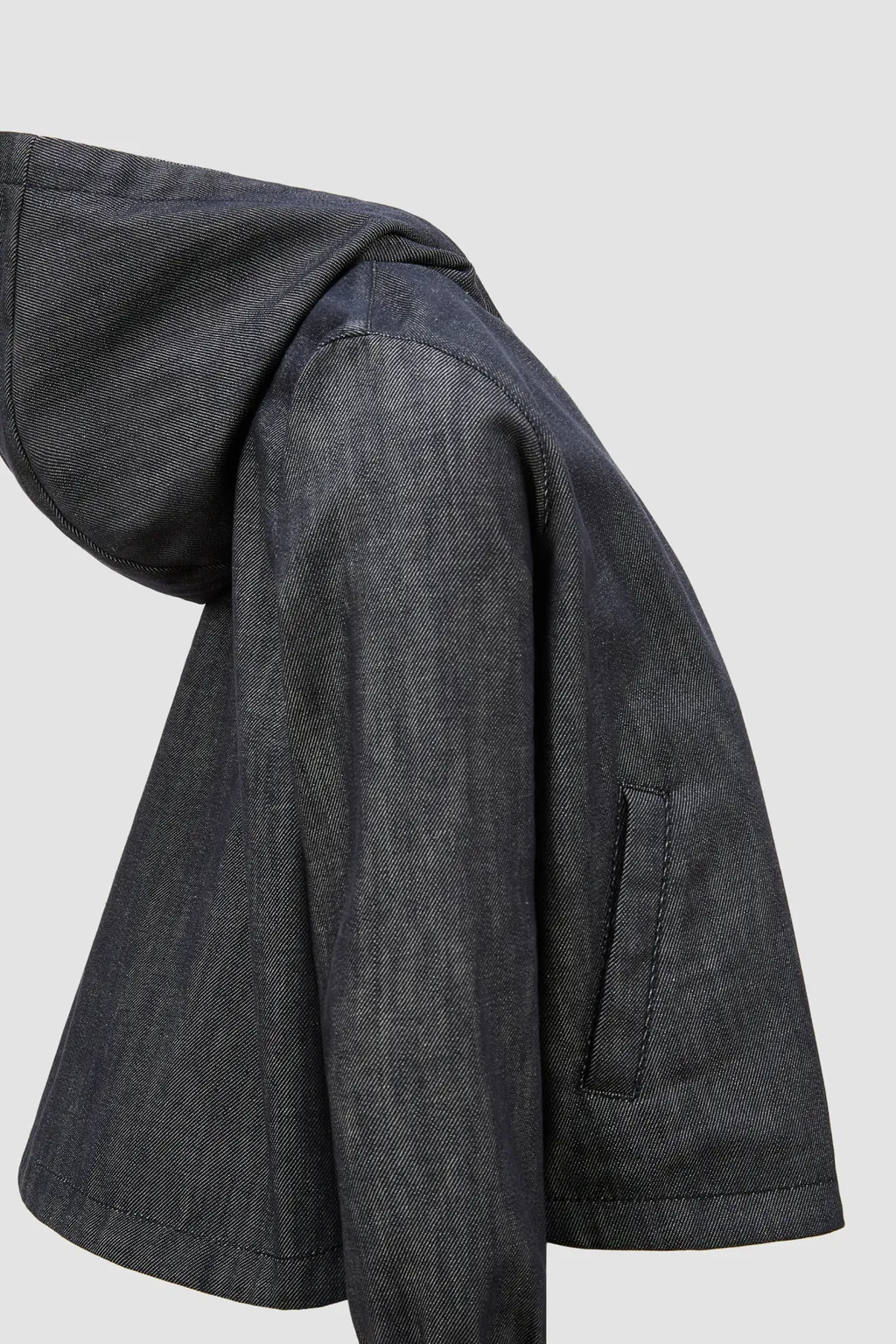 Direna Hooded Denim Jacket