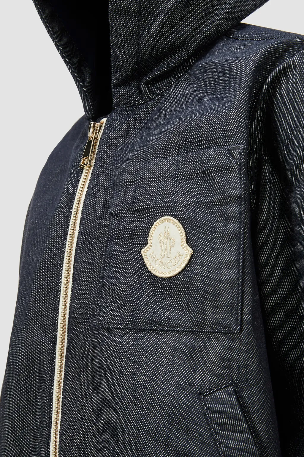 Direna Hooded Denim Jacket