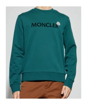 Logo Patch Crewneck Sweatshirt