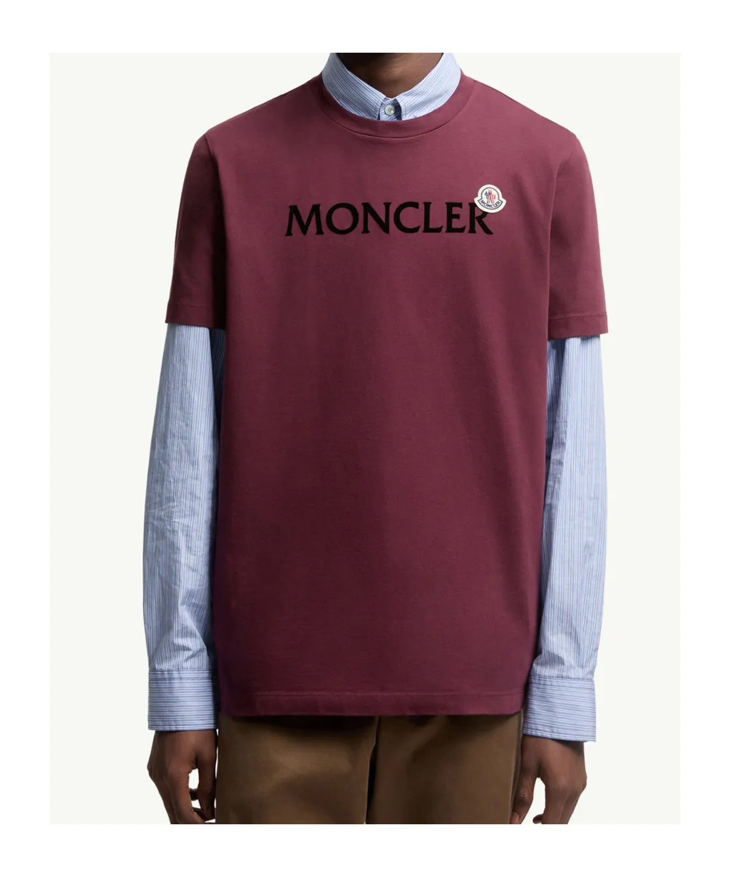 Logo-Patch Crewneck T-Shirt