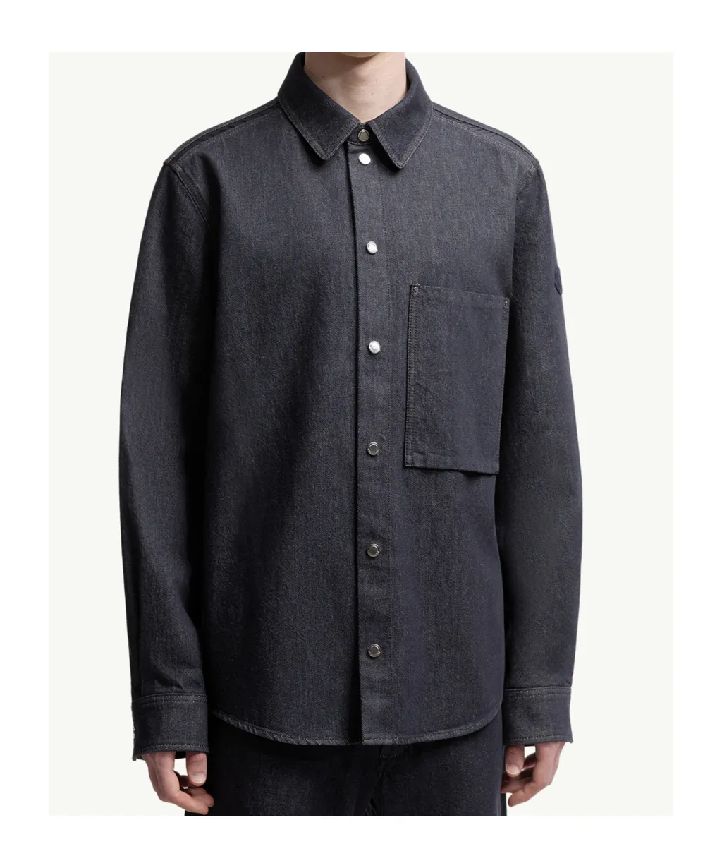 Logo Patch Long-Sleeved Shirt