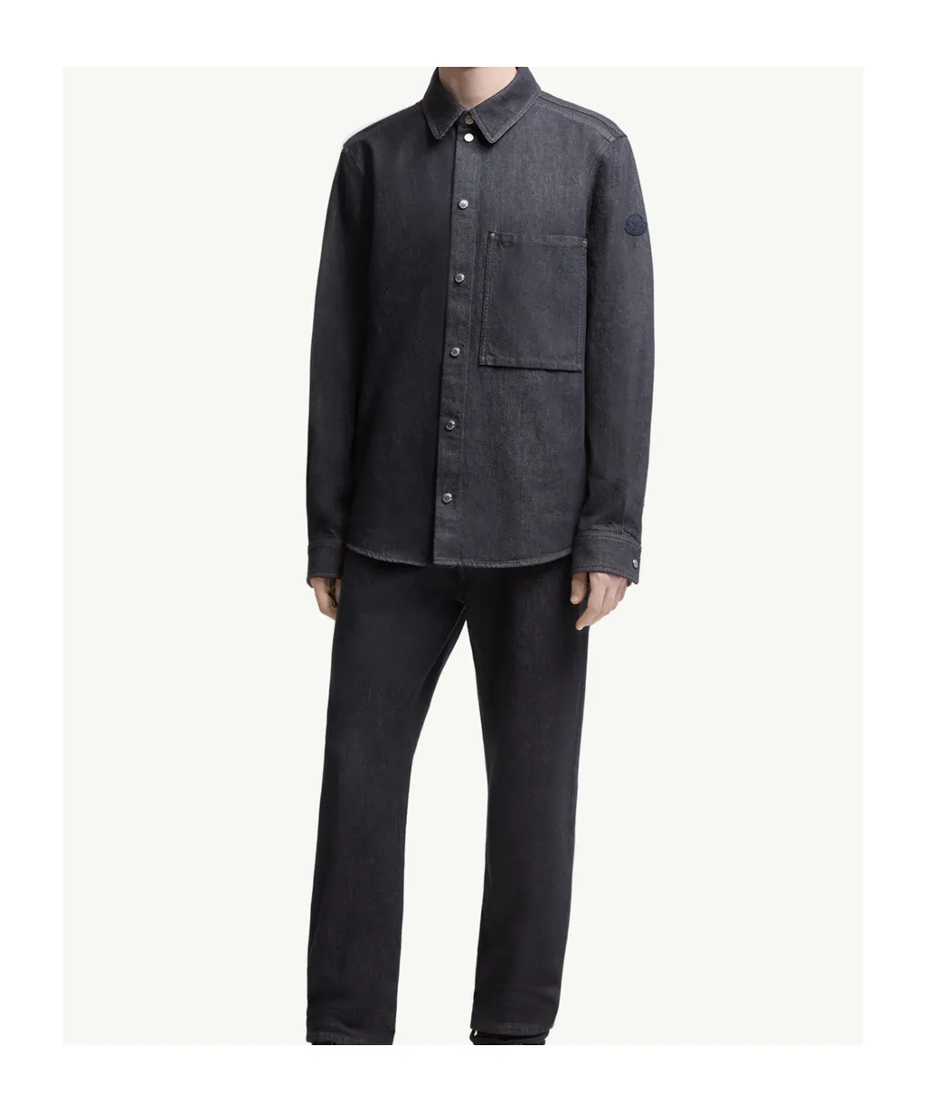 Logo Patch Long-Sleeved Shirt