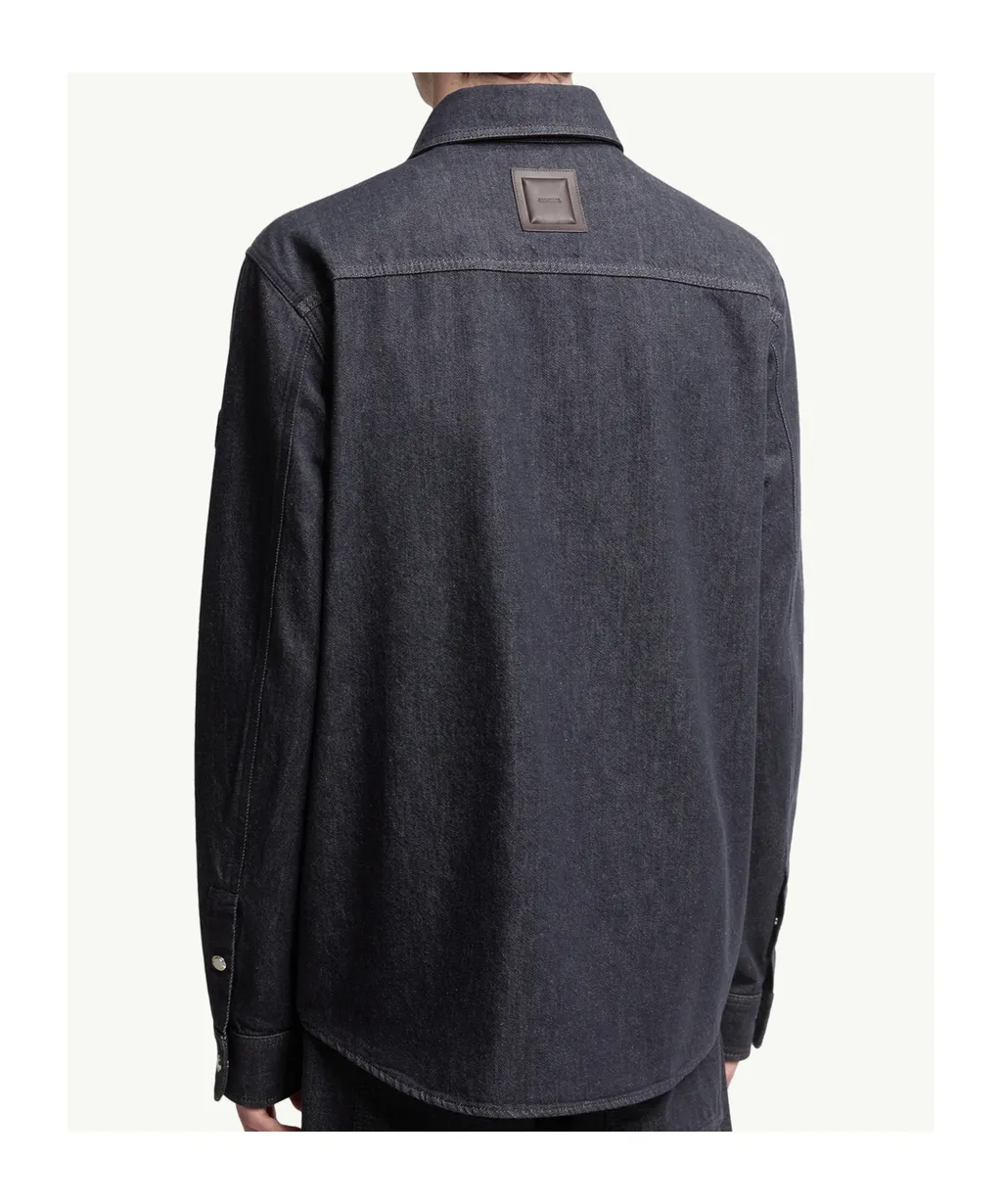Logo Patch Long-Sleeved Shirt