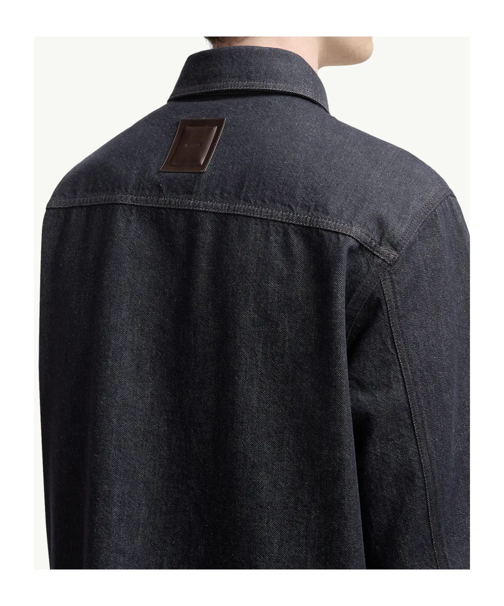Logo Patch Long-Sleeved Shirt