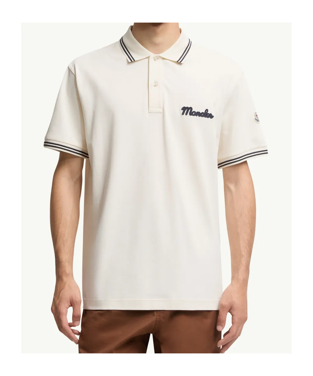 Logo-Patch Short-Sleeved Polo Shirt