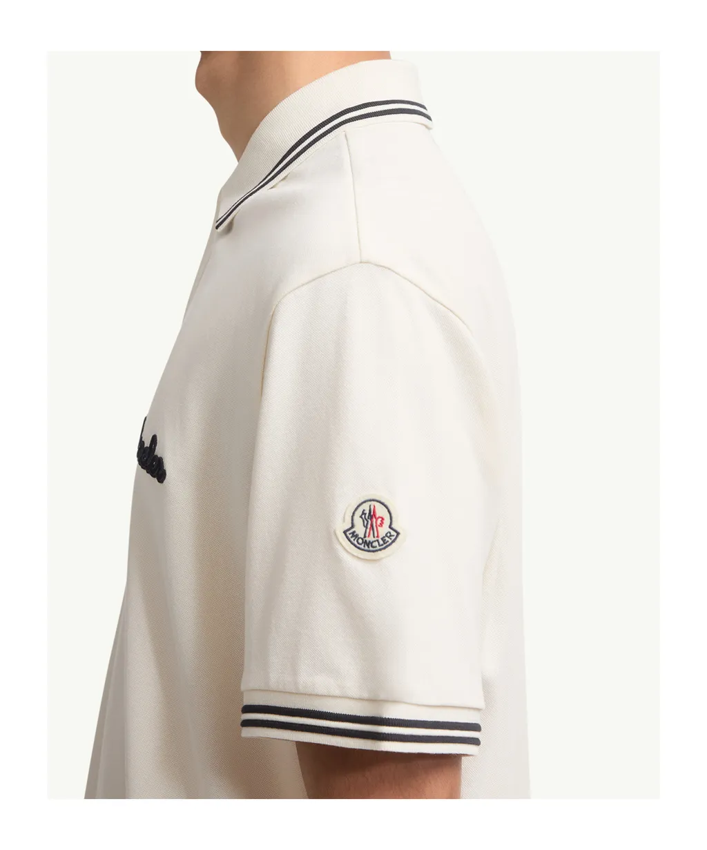 Logo-Patch Short-Sleeved Polo Shirt