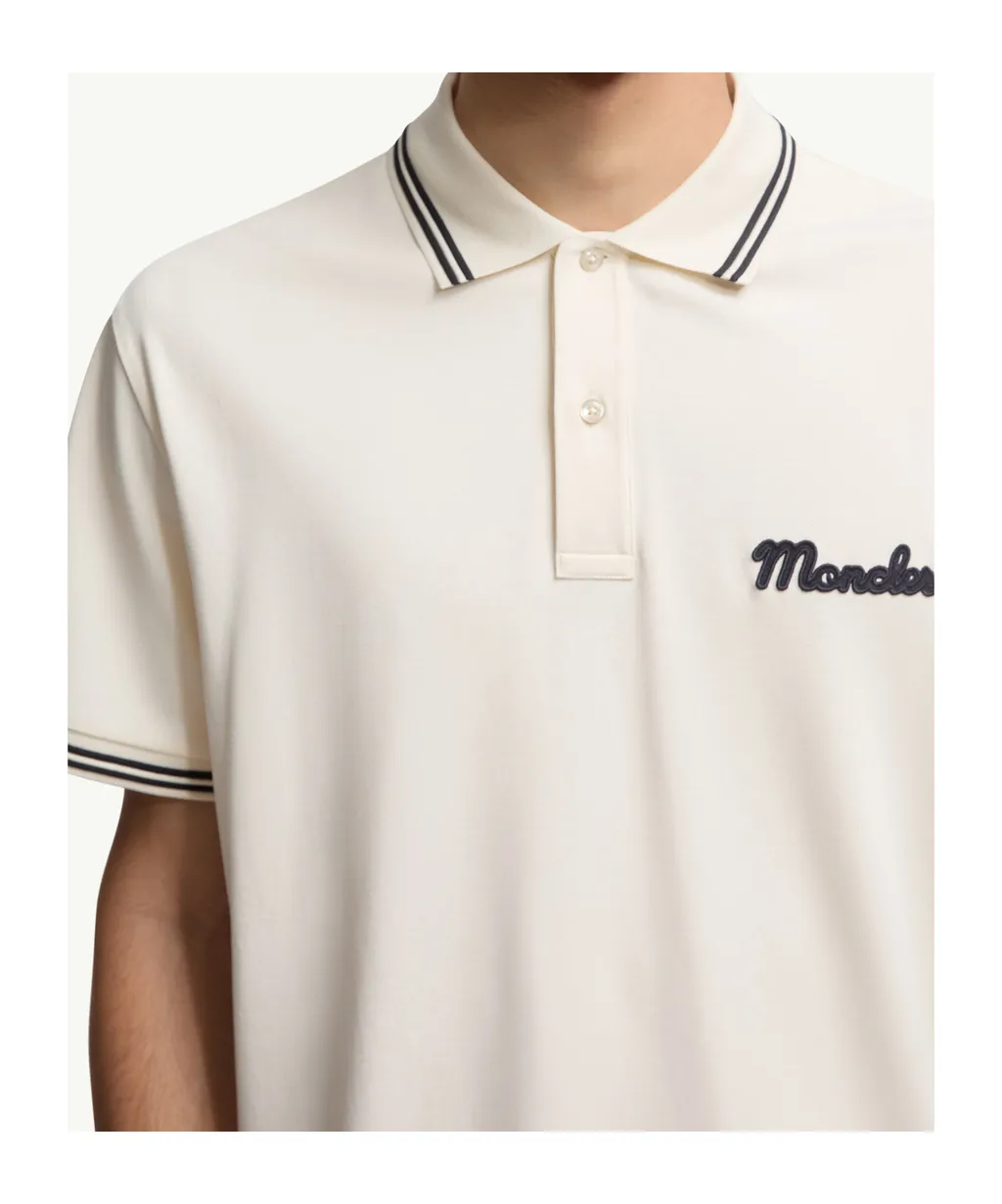 Logo-Patch Short-Sleeved Polo Shirt
