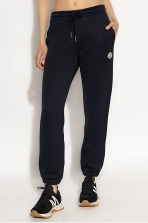 Logo-Patch Drawstring Trousers