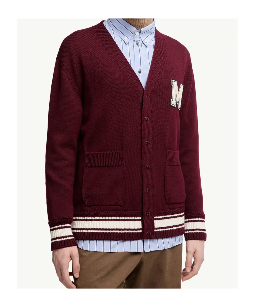 V-Neck Button-Up Cardigan