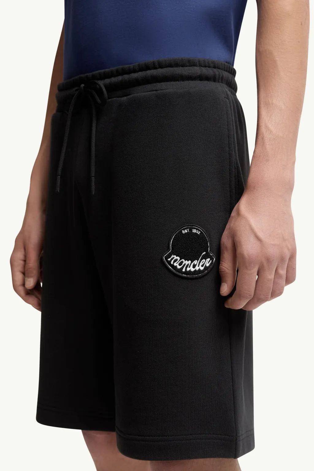 Logo Patch Drawstring Shorts