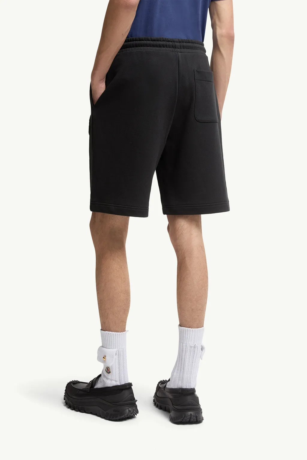 Logo Patch Drawstring Shorts