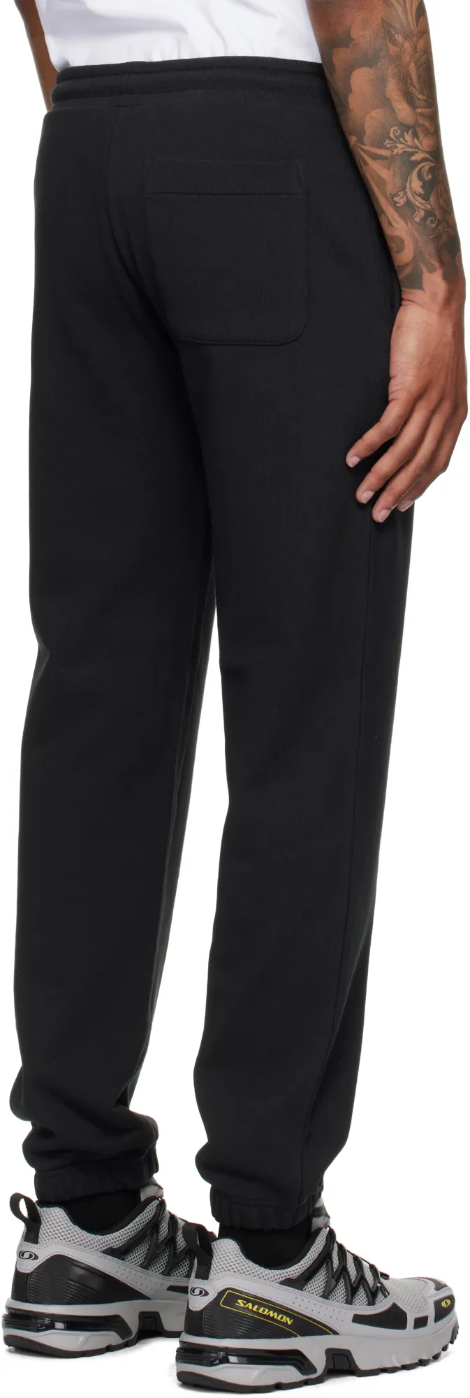 Logo Patch Drawstring Pants