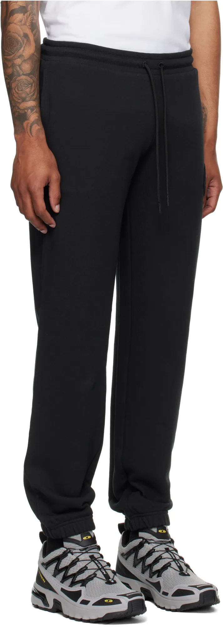 Logo Patch Drawstring Pants