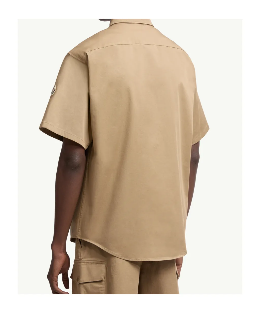 Logo-Patch Short-Sleeved Shirt