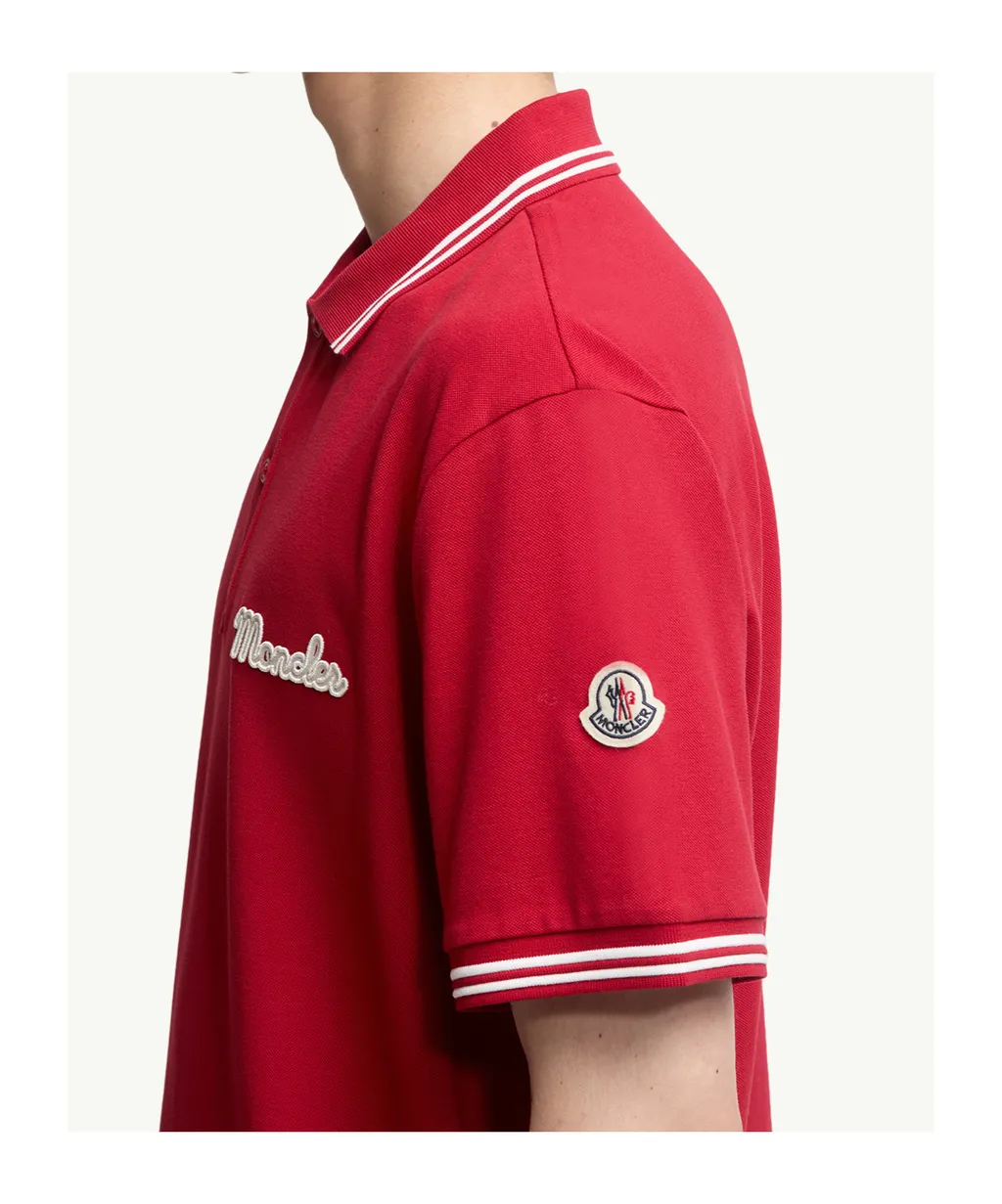 Logo-Patch Short-Sleeved Polo Shirt