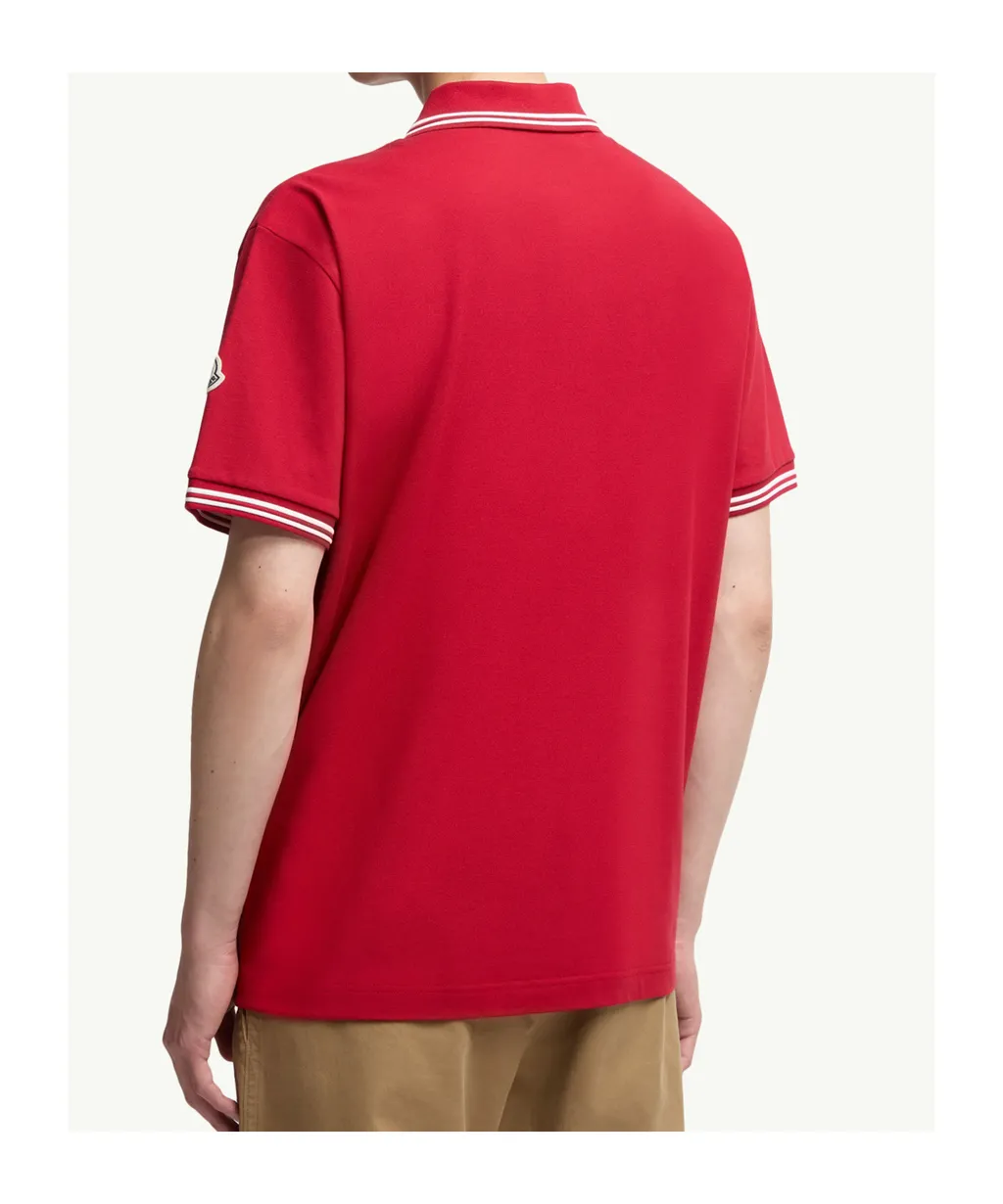 Logo-Patch Short-Sleeved Polo Shirt
