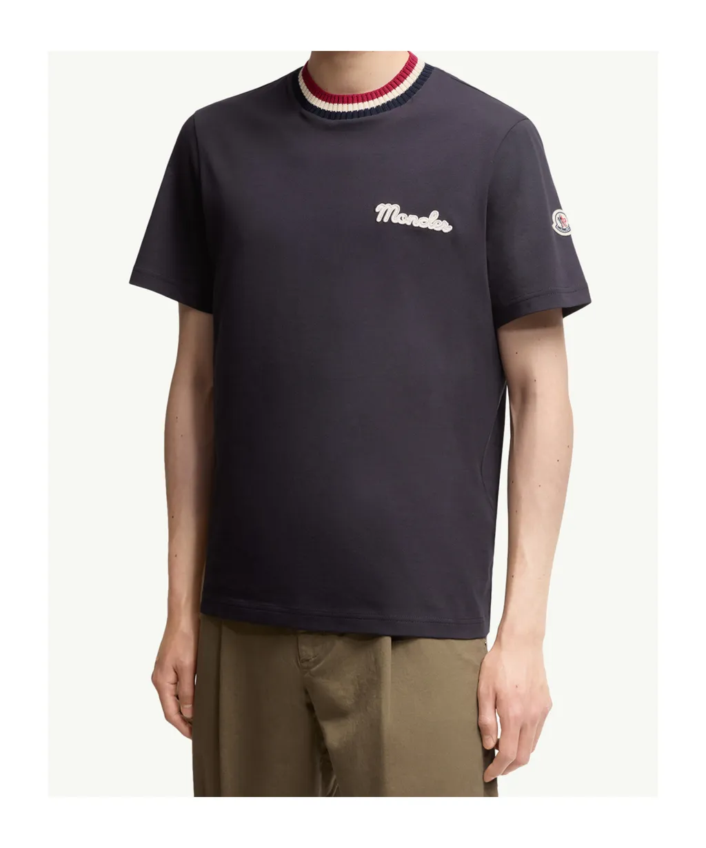Logo-Embroidered Crewneck T-Shirt