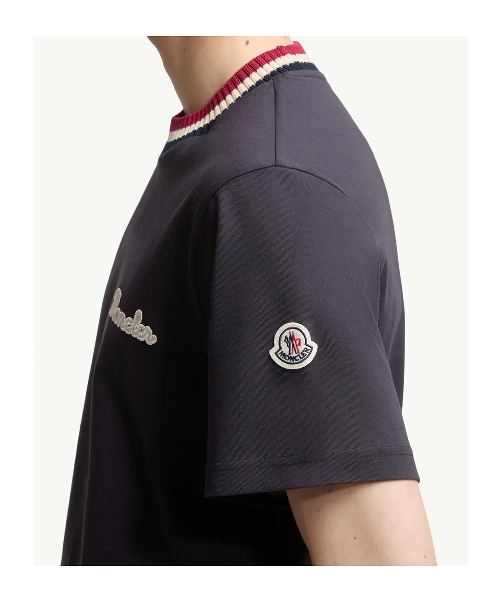 Logo-Embroidered Crewneck T-Shirt
