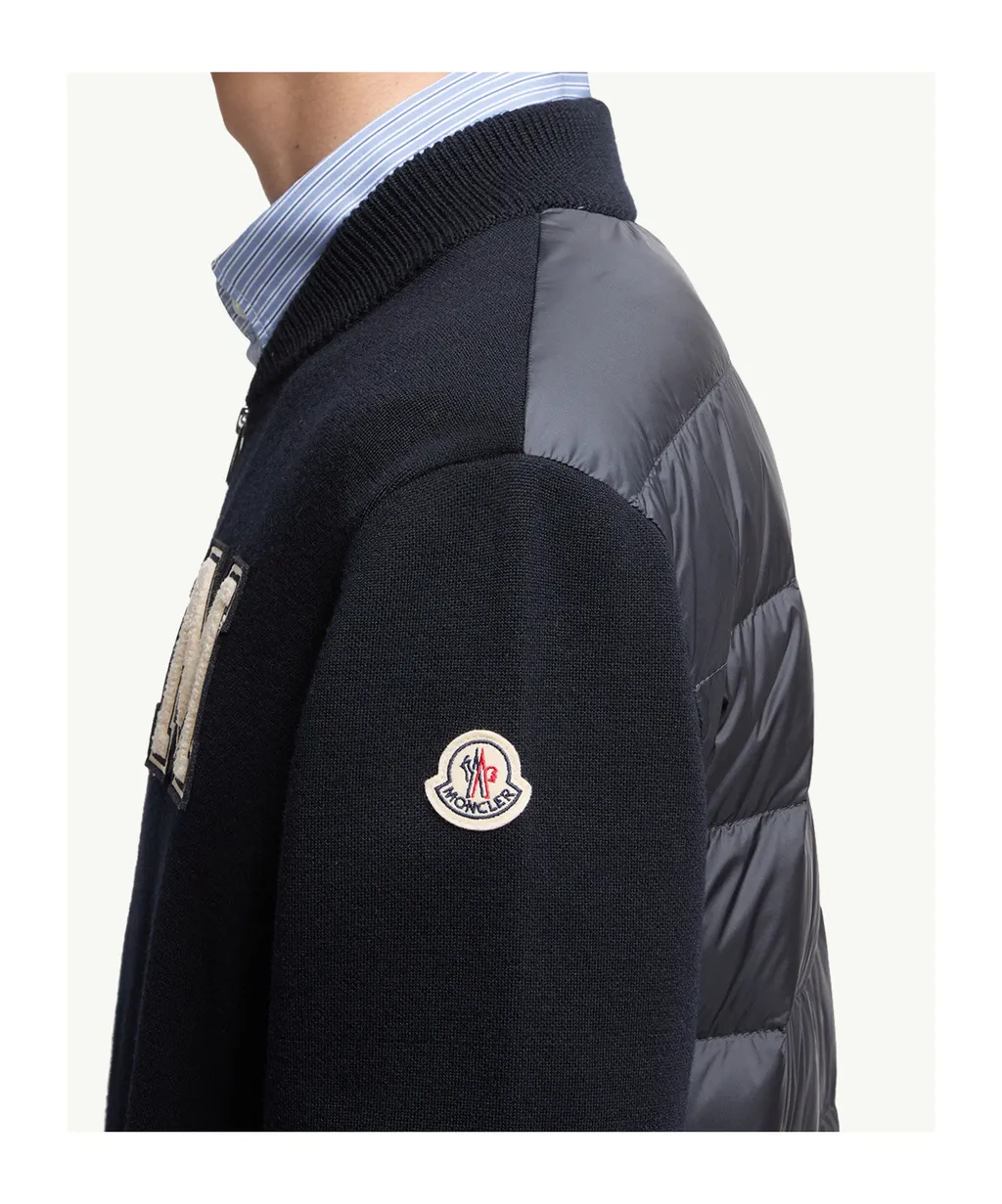 Logo-Patch Zipped Jacket