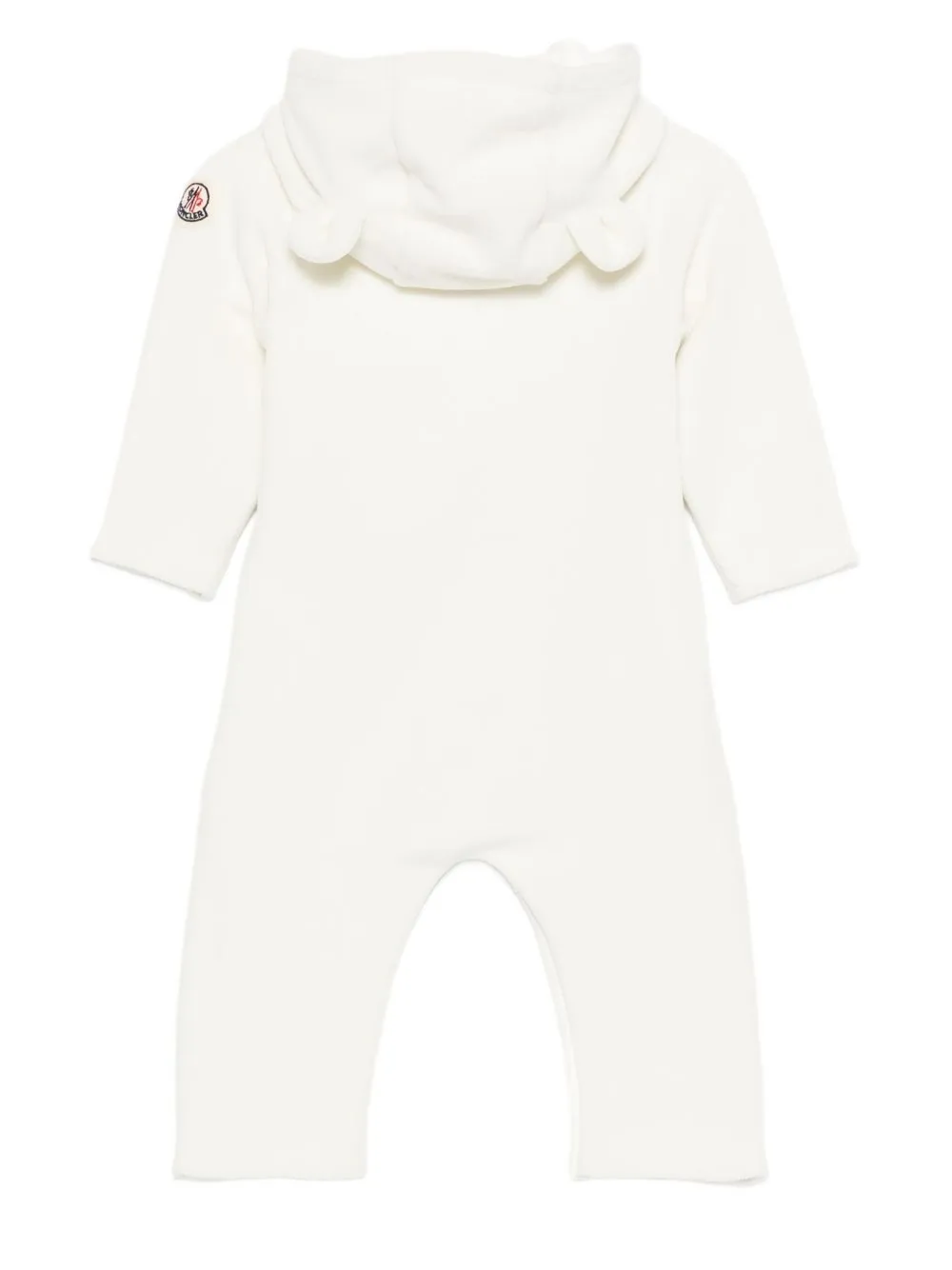 Logo Patch Zip-Up Rompers