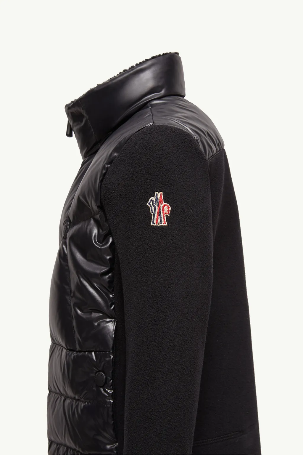 Padded Fleece Zip-Up Sweatshirt